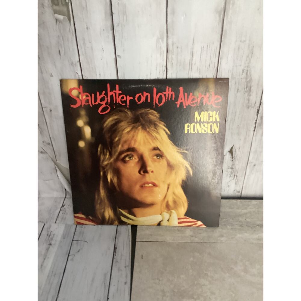 Mick Ronson Slaughter On 10th Ave original 1974 USA LP David Bowie's guitarist
